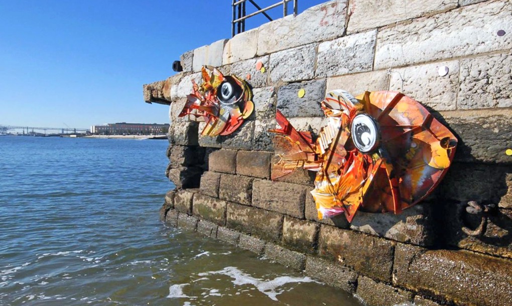 trash animal sculpture 3