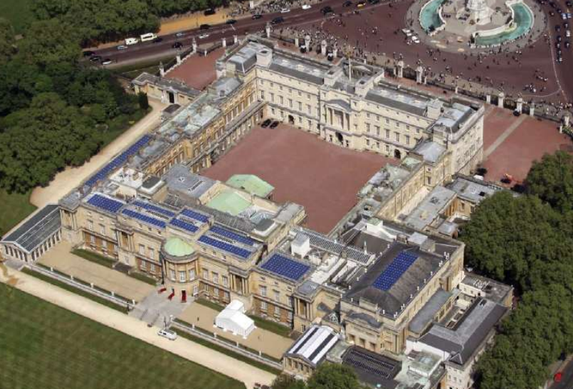 Buckingham Palace solar