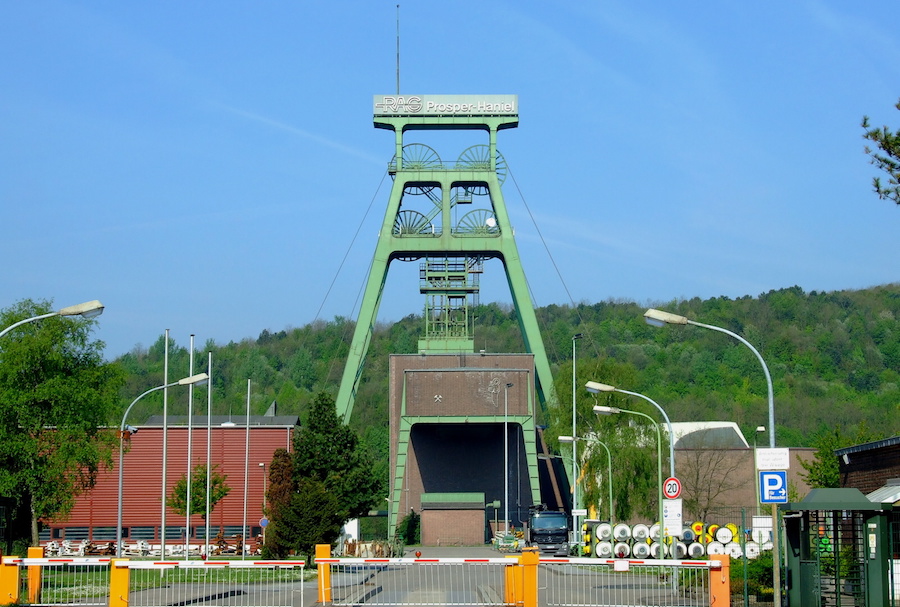 coal mine Germany battery cover photo